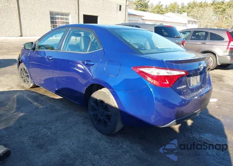 2014 Toyota Corolla S Plus из США, поврежденный, VIN 2T1BURHE5EC151155
